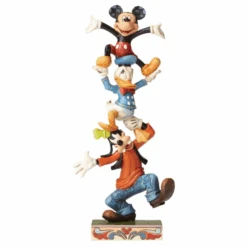 Disney - Mickey Mouse, Donald Duck & Goofy- Teetering Tower