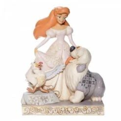 Disney - White Woodland Ariel ( Spirited Siren ) Figurine