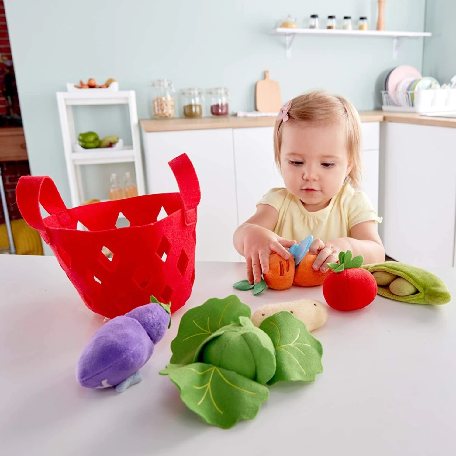 Hape Toddler Vegetable Basket - Image 4