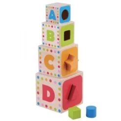 Wooden Stacking Cubes