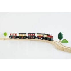 Le Toy Van Wooden Royal Express Train (Red)